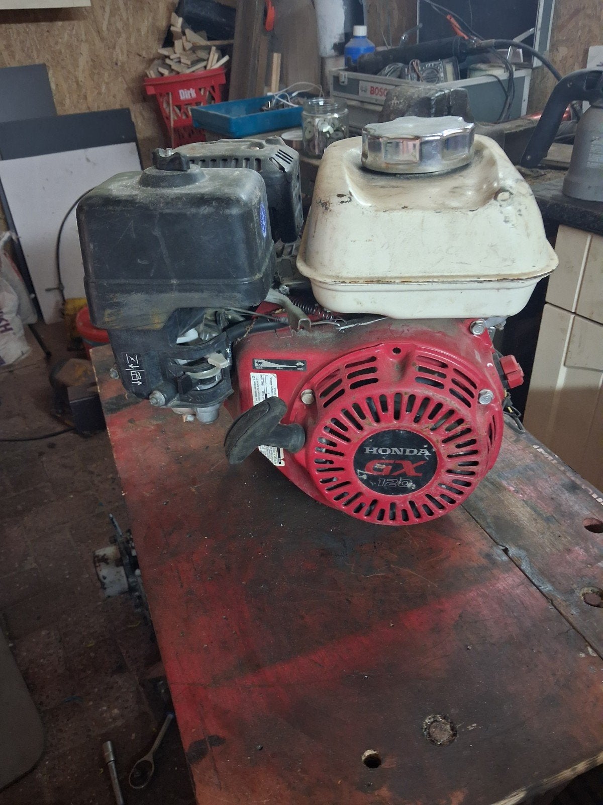 Honda GX 120 motor - Betrouwbare benzinemotor, Ophalen of Verzenden