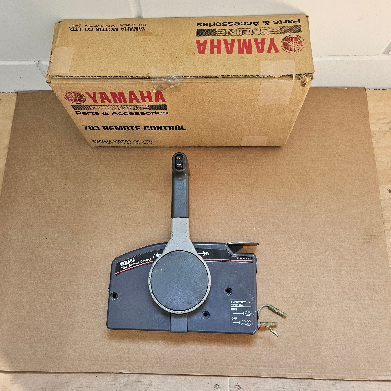 Yamaha 703 afstandsbediening powertrim (inclusief doos), Ophalen of Verzenden, Motor en Techniek