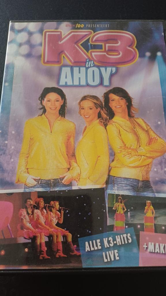 K3 in Ahoy' DVD - Alle K3-hits Live + Making Of, Gebruikt, Alle leeftijden, Overige genres, Ophalen of Verzenden