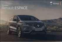 Renault Espace 1, 2, 3, 4 of 5 brochure/auto folder 88 - '13, Ophalen, Zo goed als nieuw, Renault