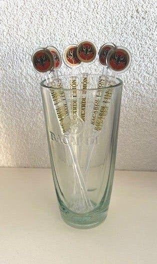 Bacardi limón roerstaafjes stirrers ( 04, Verzenden, Nieuw, Gebruiksvoorwerp