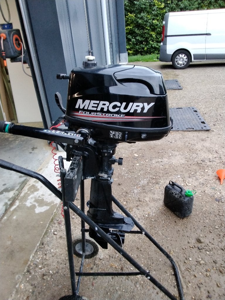 Mercury 5pk 4 takt 2017, Ophalen, Gebruikt, 5 tot 10 pk, Viertaktmotor