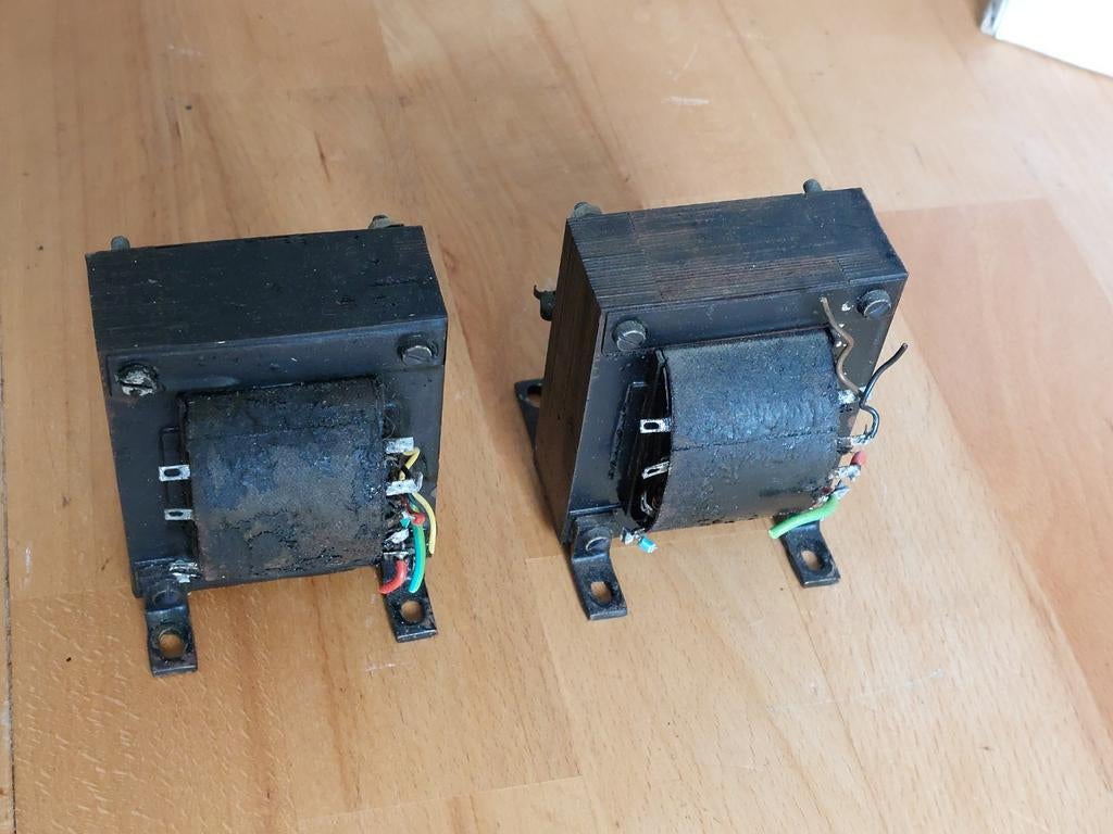 2 x Philips A3 142 66.0 buizen voeding trafo, Audio, Tv en Foto, Buizenversterkers, Ophalen of Verzenden, Versterker