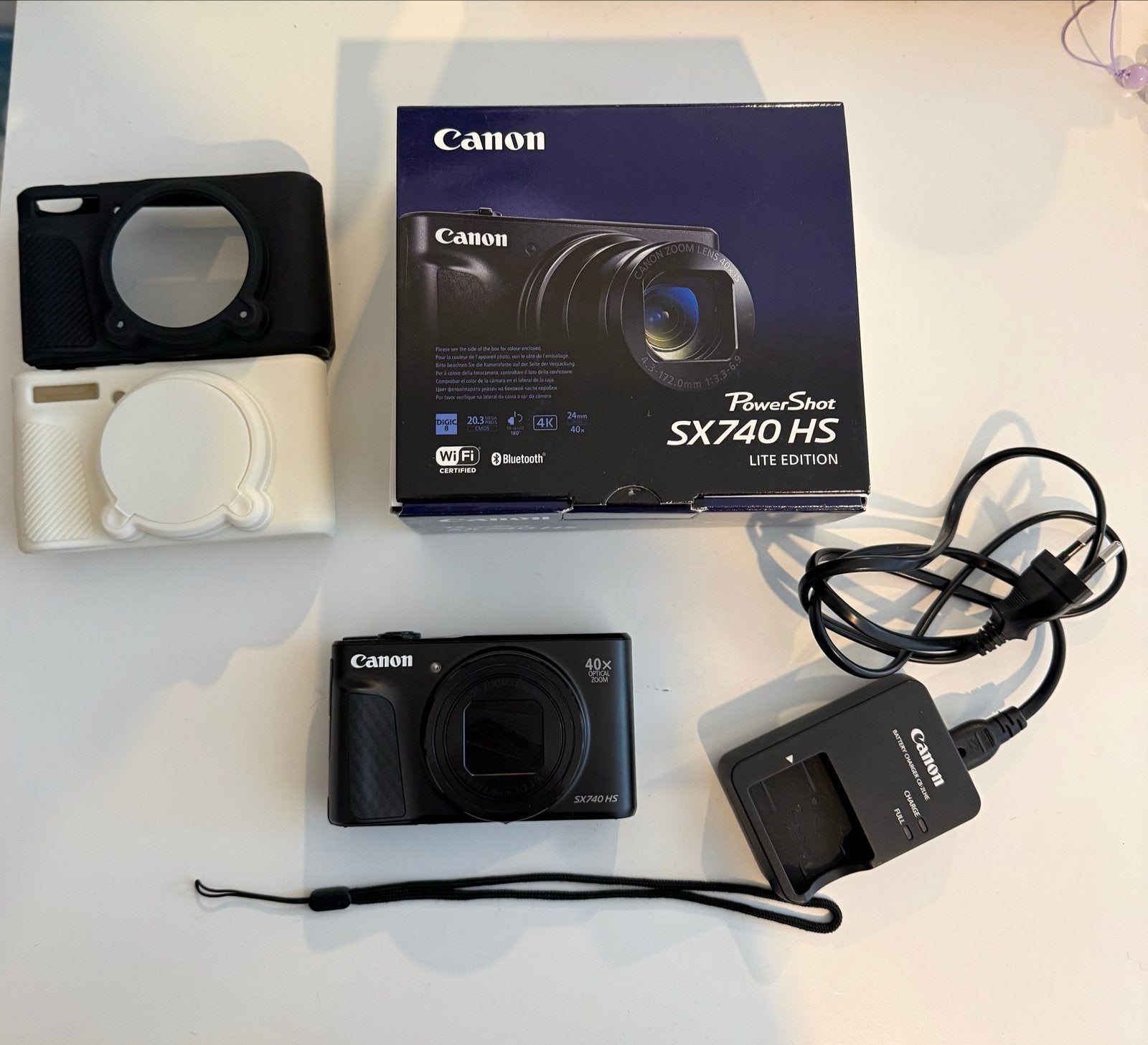 Canon PowerShot SX740 HS Compactcamera - Zo goed als nieuw, Audio, Tv en Foto, Ophalen, Canon, Zo goed als nieuw, Compactcamera