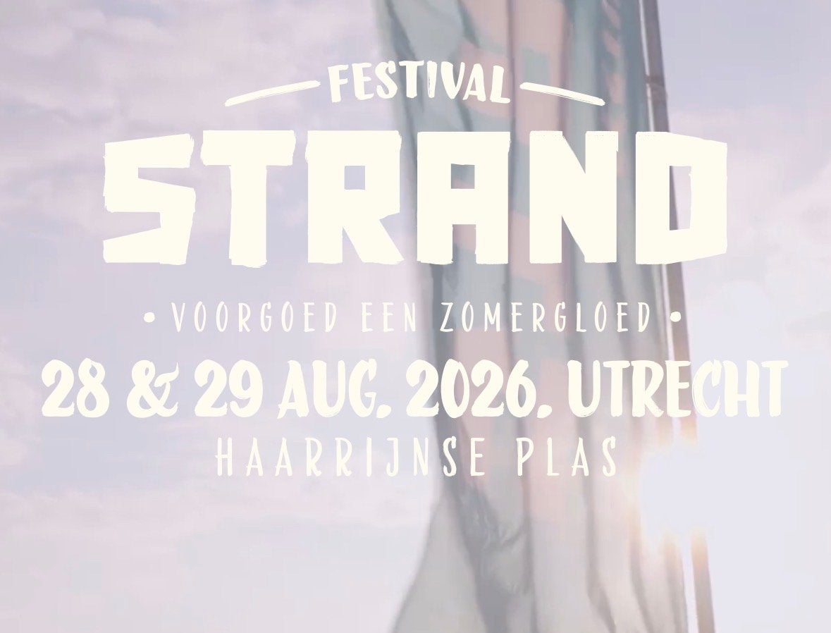 2 tickets festival strand utrecht zaterdag, Twee personen
