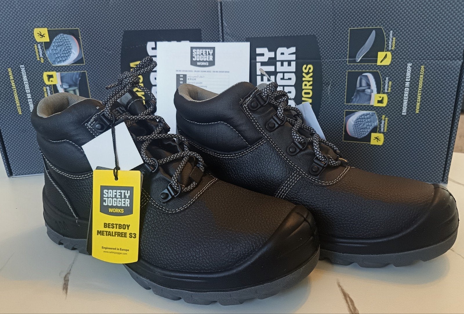 Nieuw! Safety Jogger Metalfree S3 Werkschoenen – Maat 42, Ophalen of Verzenden, Nieuw