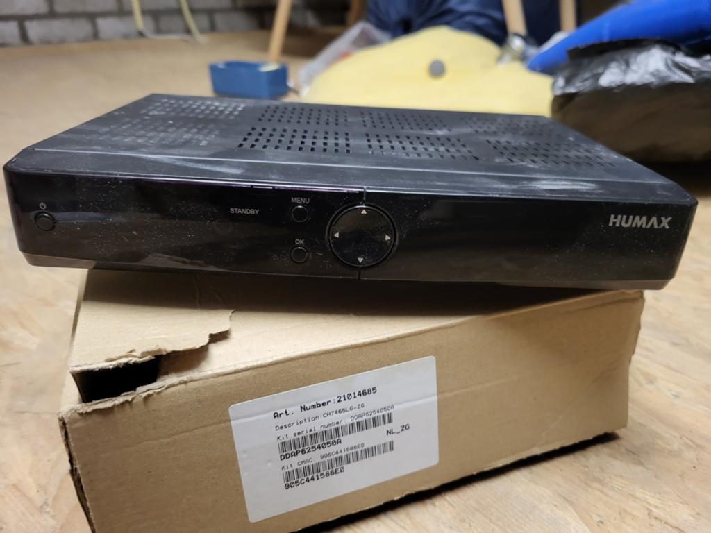 Humax Decoder/Harddiskrecorder - Gebruikt, Audio, Tv en Foto, Decoders en Harddiskrecorders, Gebruikt, Harddiskrecorder, Ophalen of Verzenden