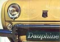 Renault Dauphine originele brochure/auto folder '60 '61, Ophalen of Verzenden, Renault