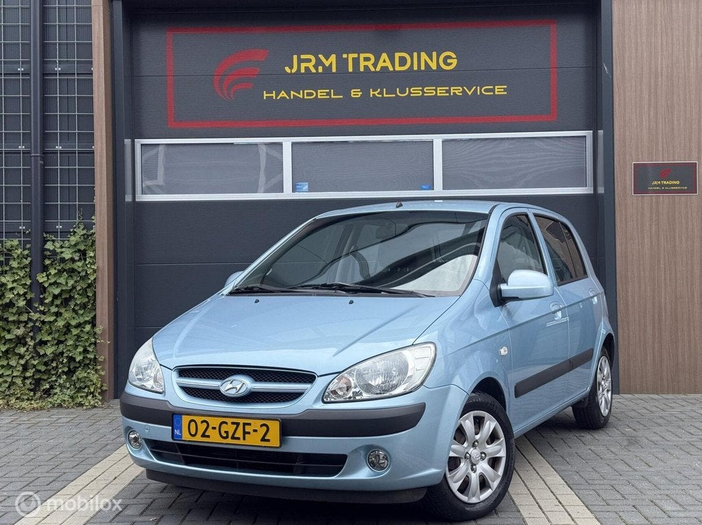 Hyundai Getz 1.4i Active CooL UNIEK KMSTAND 33dkm Airco NAP, Voorwielaandrijving, 450 kg, 4 cilinders, Blauw