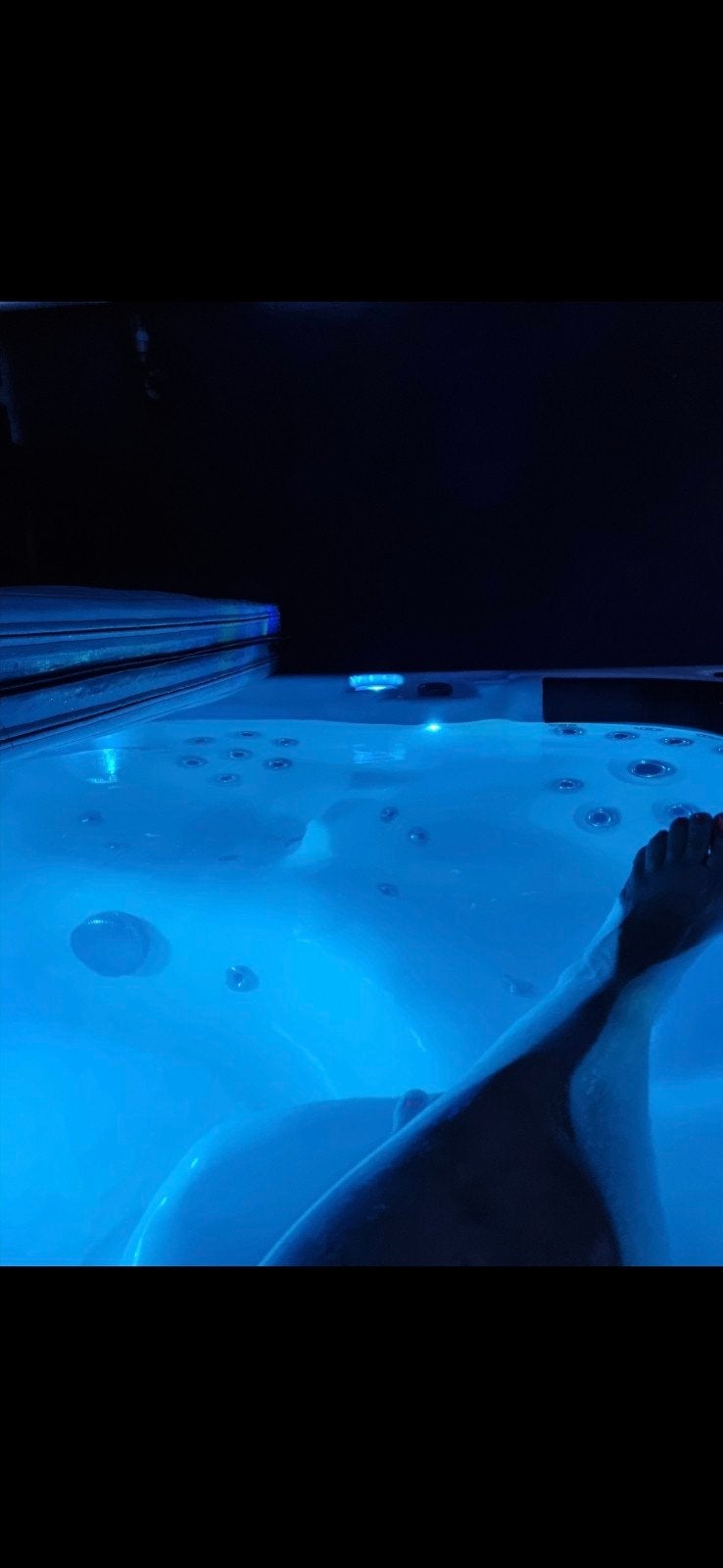 Calaite Spa Jacuzzi met warmtepomp,nieuwe geïsoleerde cover, Tuin en Terras, Bubbelbaden en Hottubs, Ophalen, Gebruikt, Afdekzeil