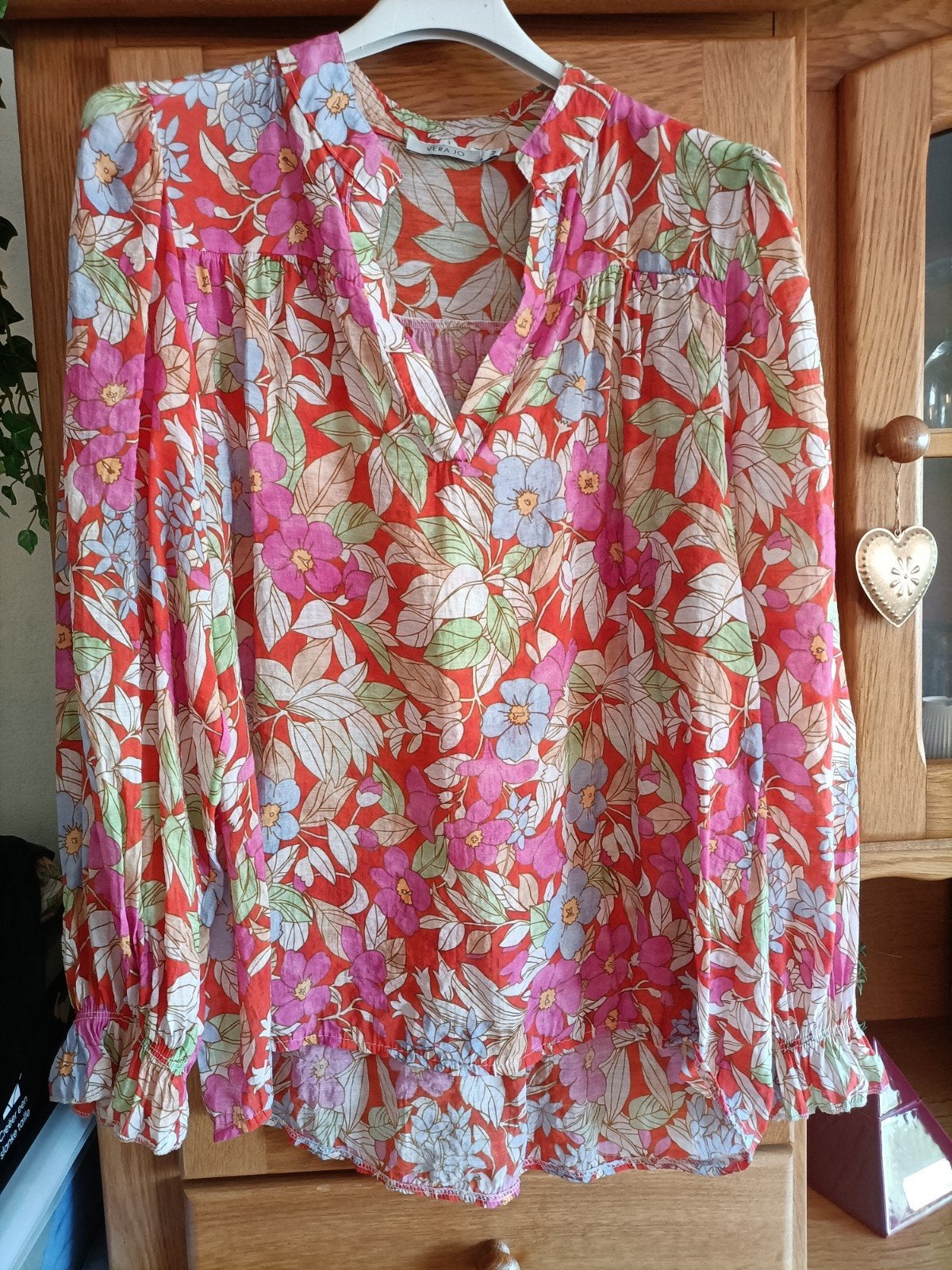 Vera Jo Bloes - Maat S/M, Kleding | Dames, Maat 38/40 (M), Meerkleurig, Vera Jo, Ophalen of Verzenden