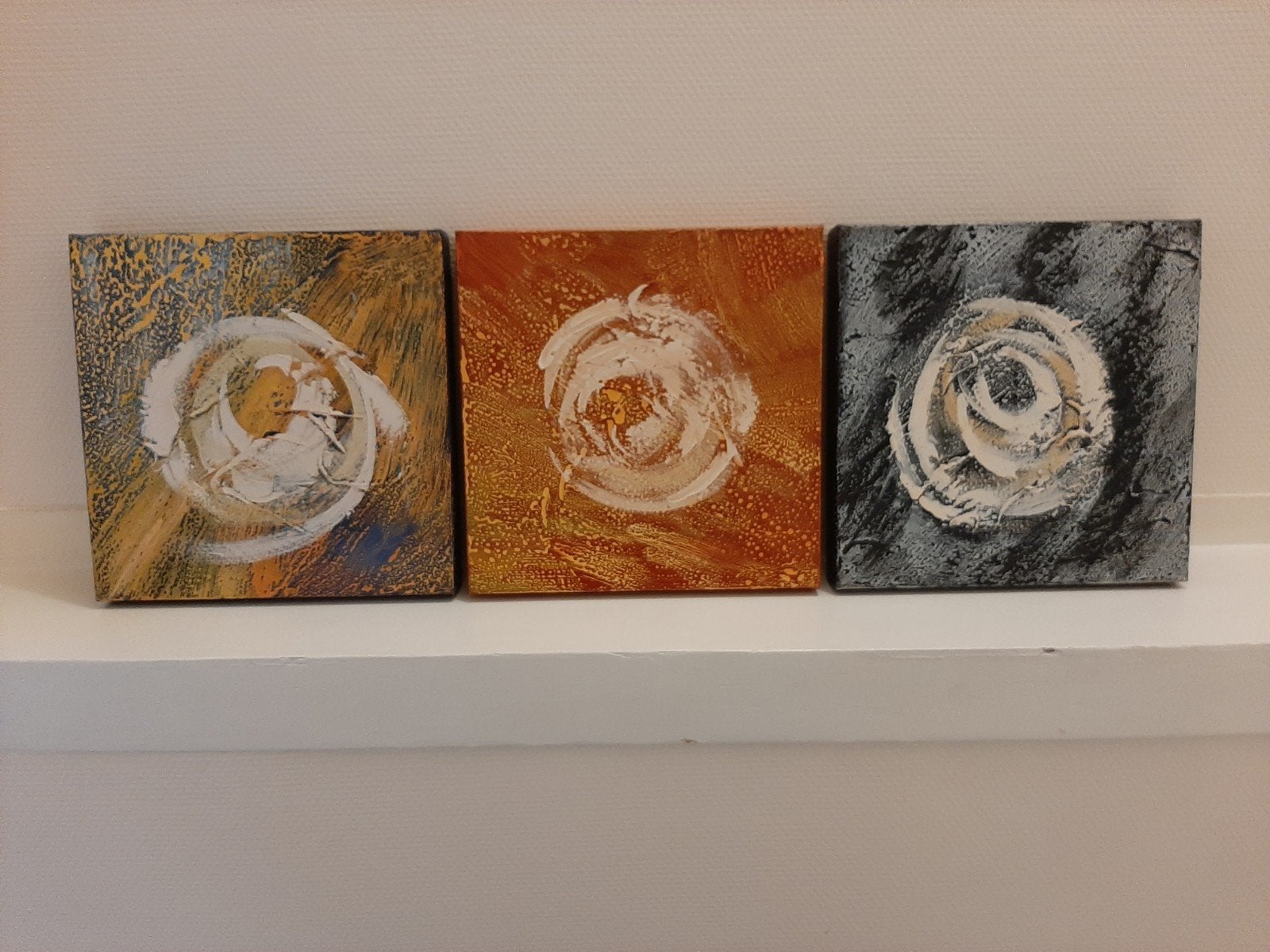 schilderij abstract, Ophalen of Verzenden