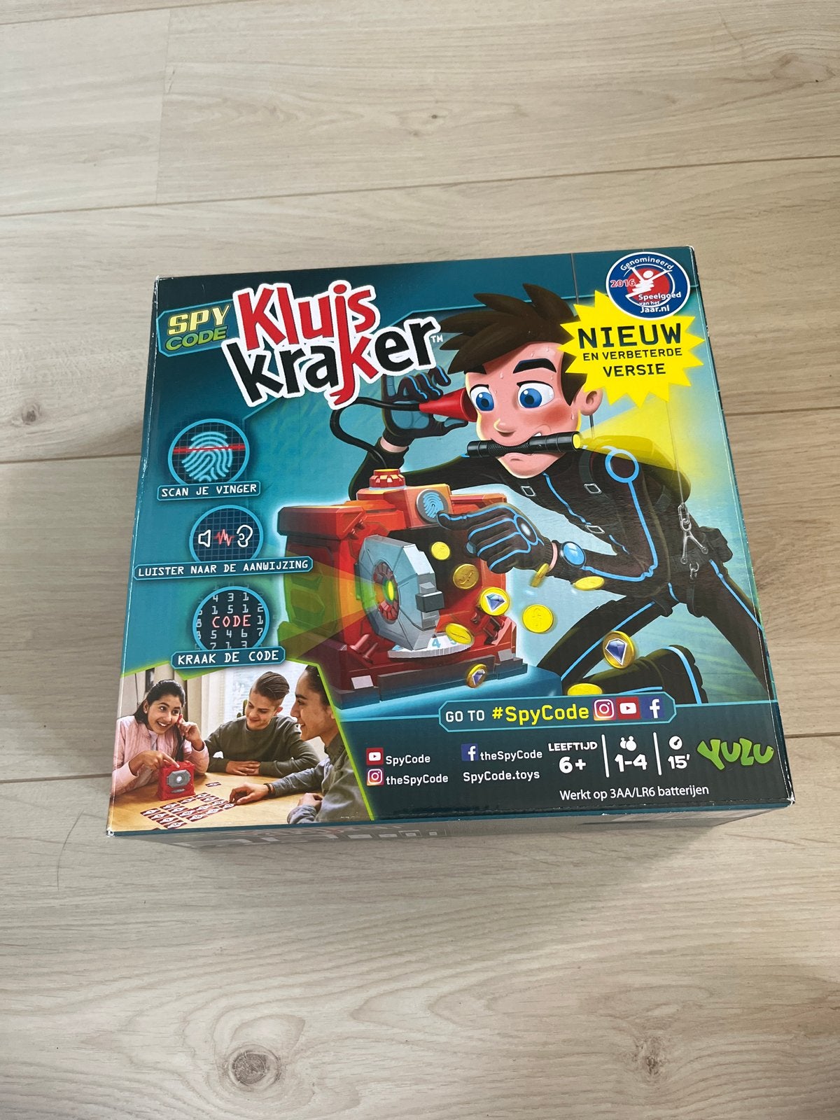 Spy Code Kluiskraker, Hobby en Vrije tijd, Gezelschapsspellen | Bordspellen, Drie of vier spelers, Ophalen, Gebruikt