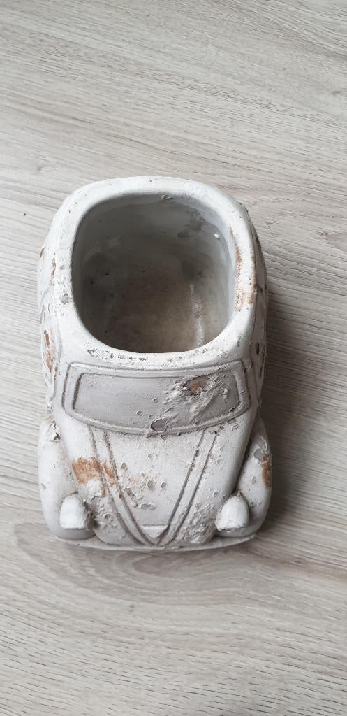 auto bloembak nieuw mica look kever vw volkswagen, Tuin en Terras, Ophalen, Steen, Minder dan 30 cm, Nieuw