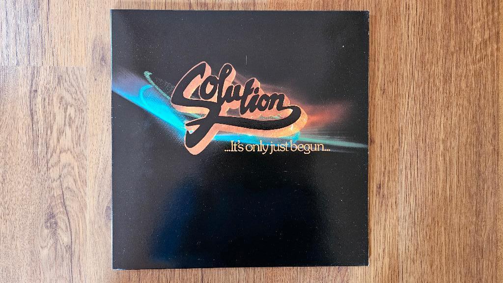 LP Solution - It's Only Just Begun..., Cd's en Dvd's, Vinyl | Rock, Ophalen of Verzenden, Gebruikt, Overige formaten, Poprock