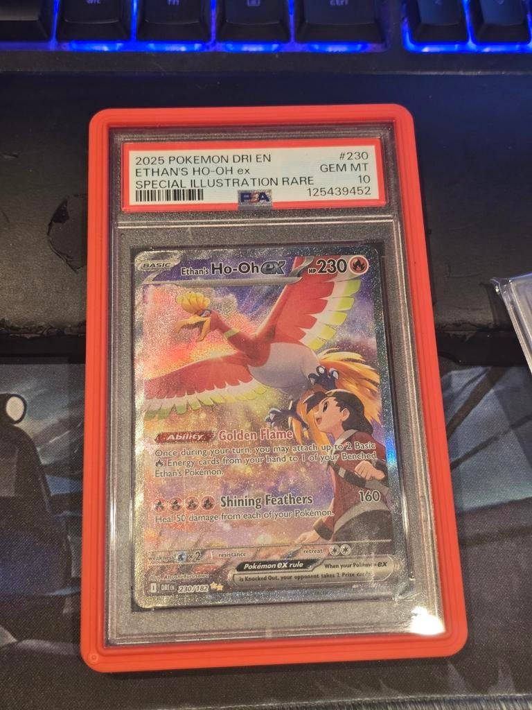 Ethan's ho-oh dri psa 10, Ophalen of Verzenden, Zo goed als nieuw