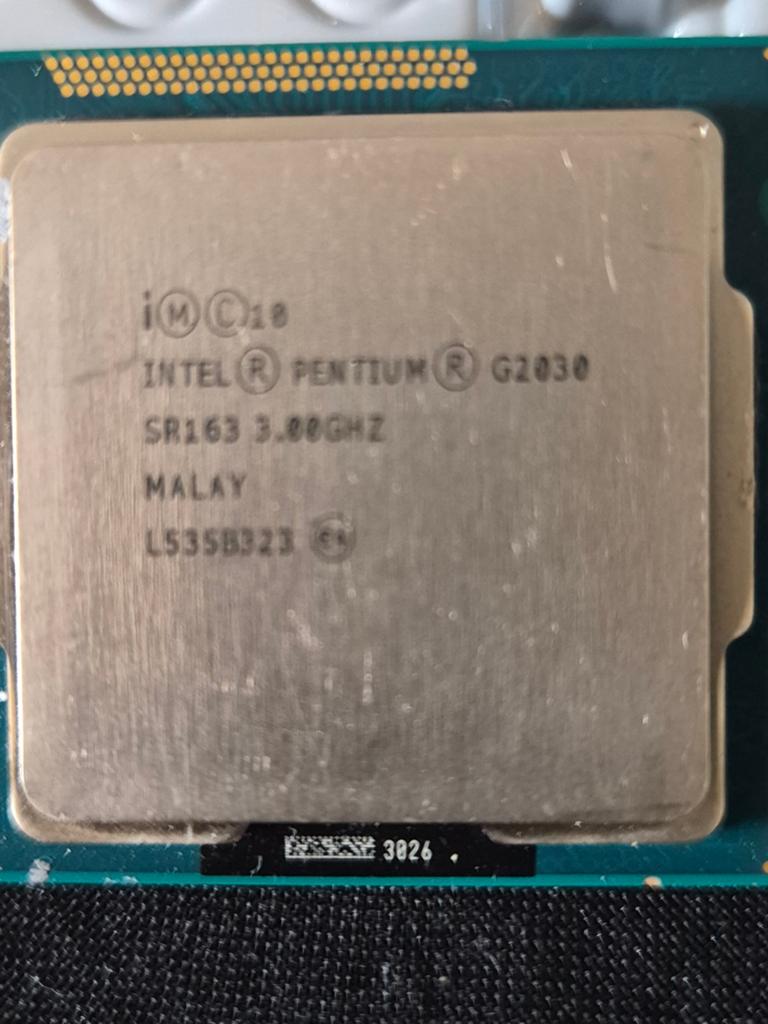 Intel Pentium G2030 Processor 3.00GHz SR163 Socket 1155, Gebruikt, 2-core, Intel Pentium G2030, LGA1155