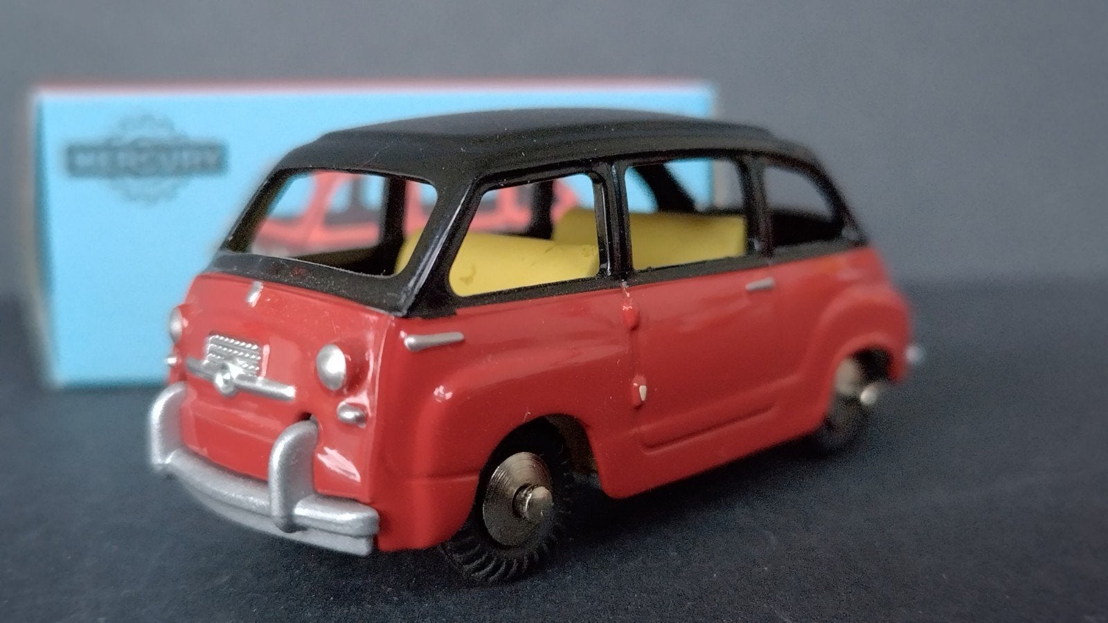 Fiat 600 Multipla 1:43 Mercury Re-edition Pol, Overige merken, Auto, Verzenden, Nieuw