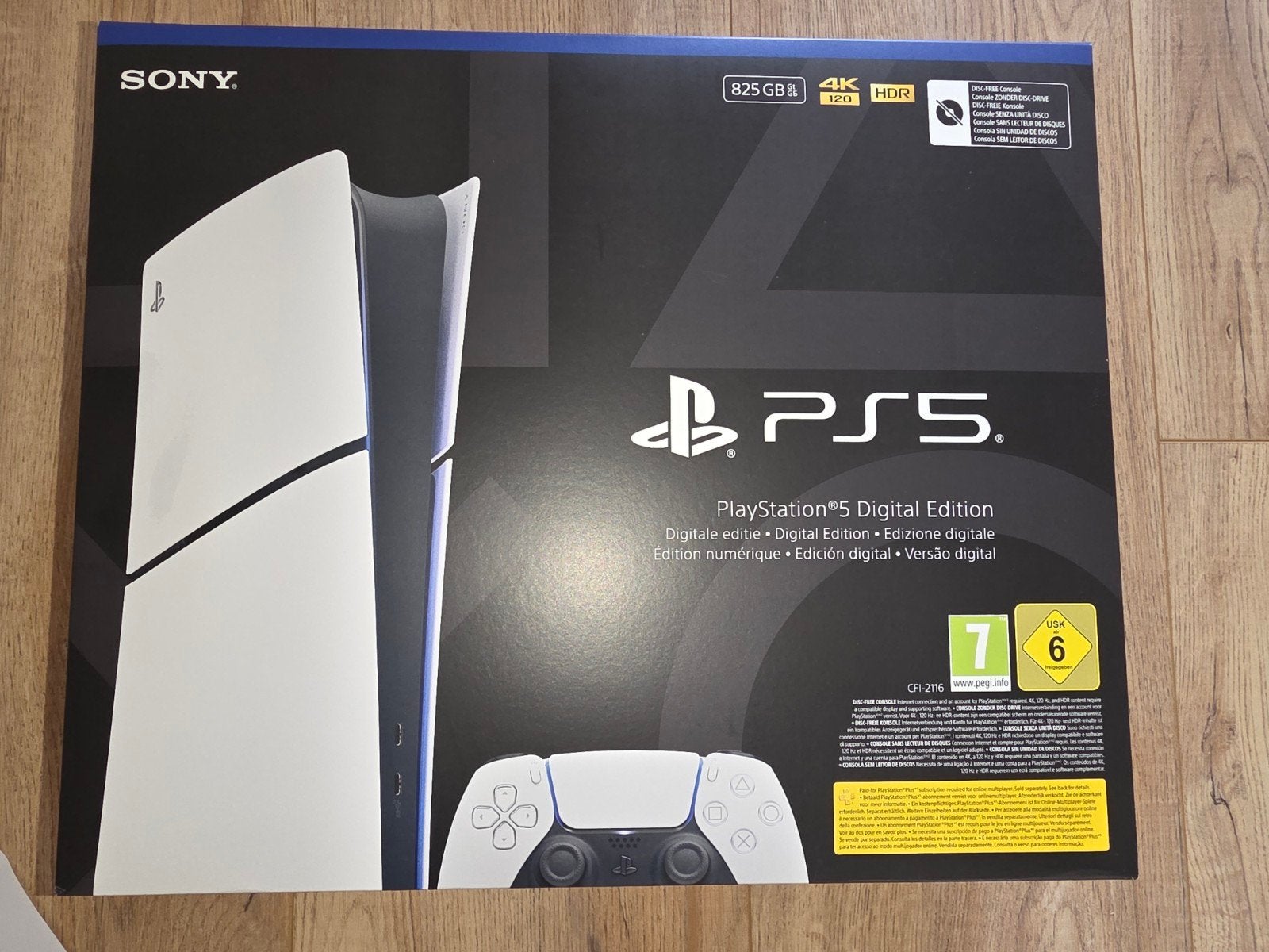 PS5 SLIM DIGITAL EDITION (SEALED) MET BON, Ophalen, Nieuw