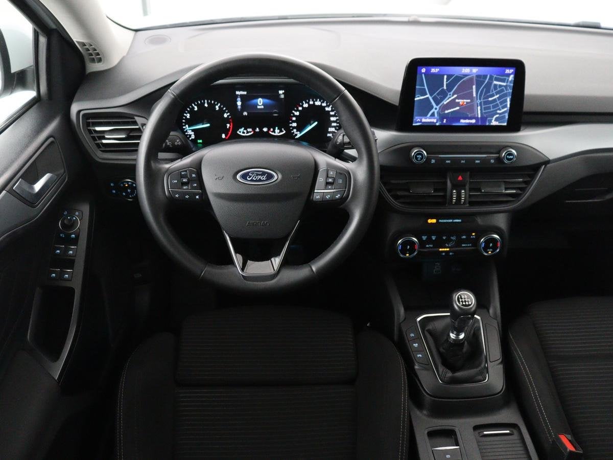 Ford Focus 1.0 EcoBoost Hybrid Titanium Style | Trekhaak | C, Gebruikt, Wit, Origineel Nederlands, Handgeschakeld