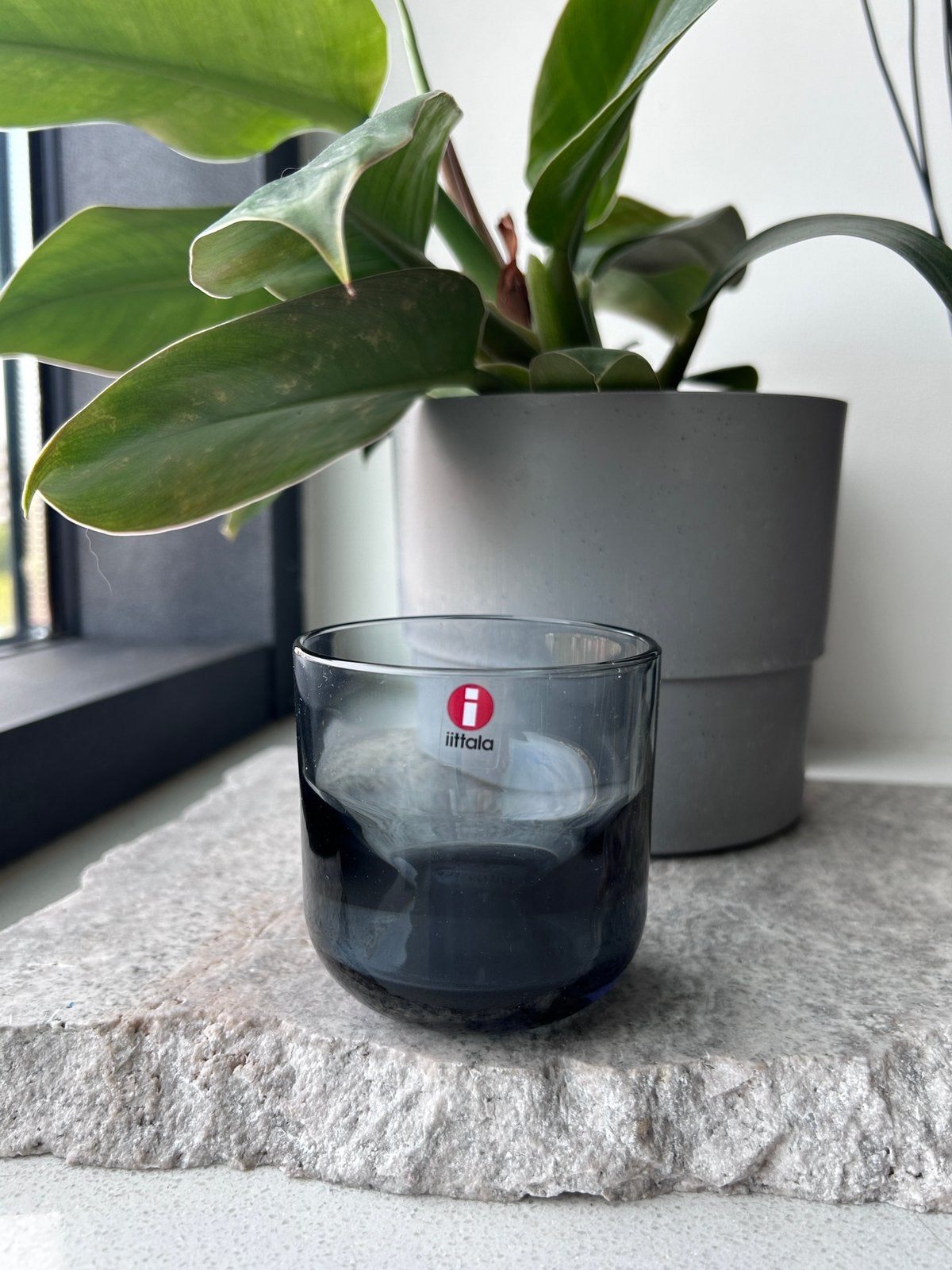 New Iittala Nappula Tealight Candle Holder by Iittala, Nieuw, Ophalen of Verzenden, Glas, Grijs