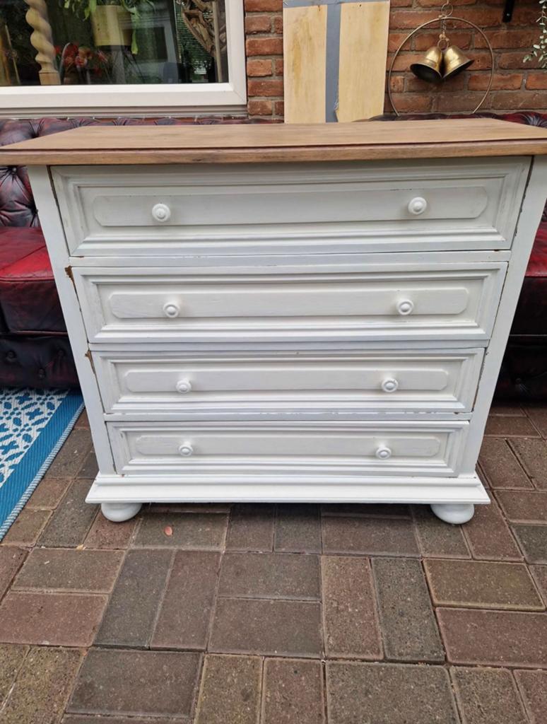 White dressoir, Ophalen, Zo goed als nieuw, Minder dan 60 cm