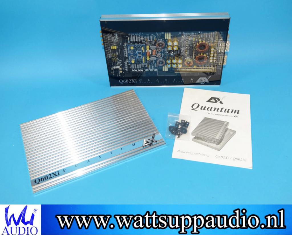ESX Q602Xi 2 kanaals / mono Hi-end versterker, Gebruikt, Audio-design, Am Breilingsweg 3, 76709 Kronau, Duitsland, Ophalen of Verzenden