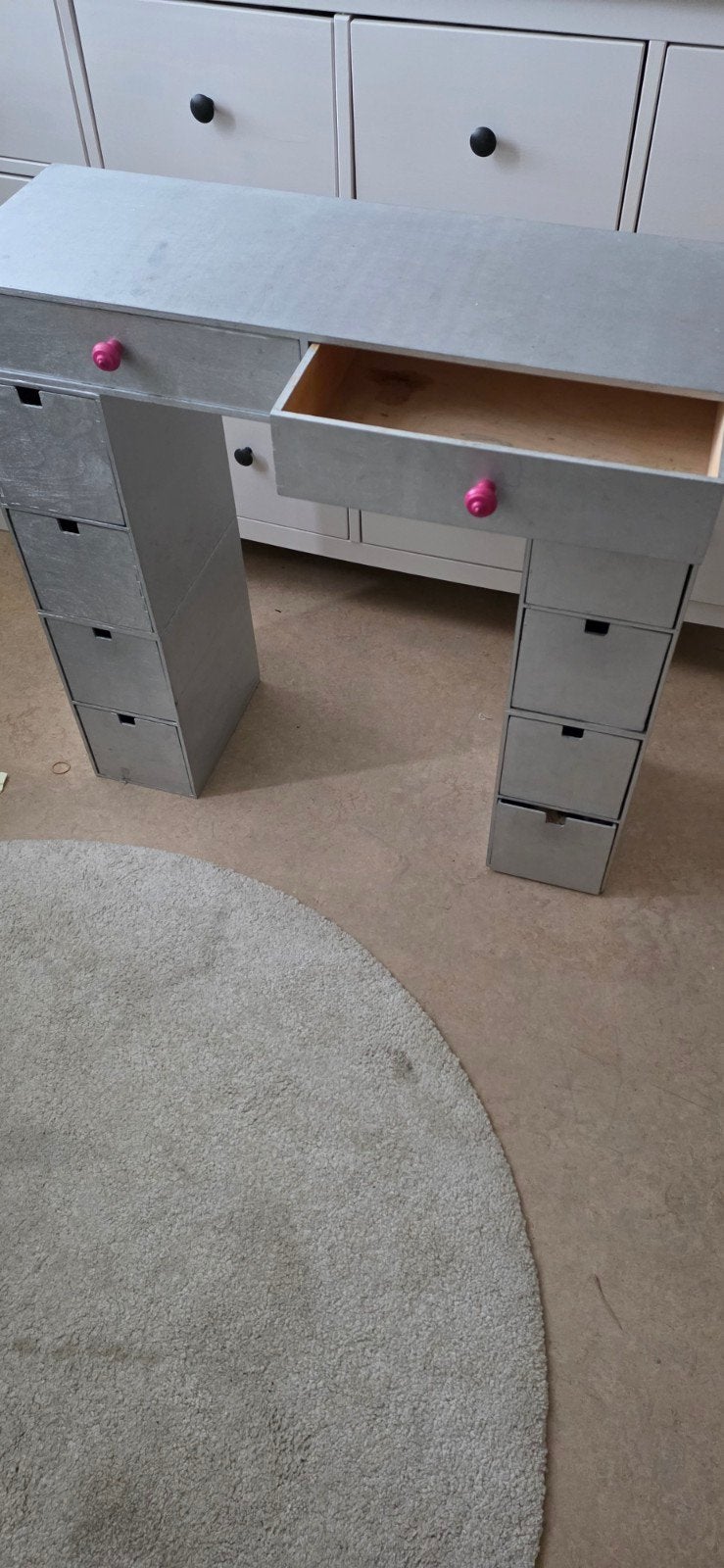 zelfgemaakte kaptafel/bureau, Ophalen, Gebruikt, 50 tot 100 cm, Minder dan 100 cm
