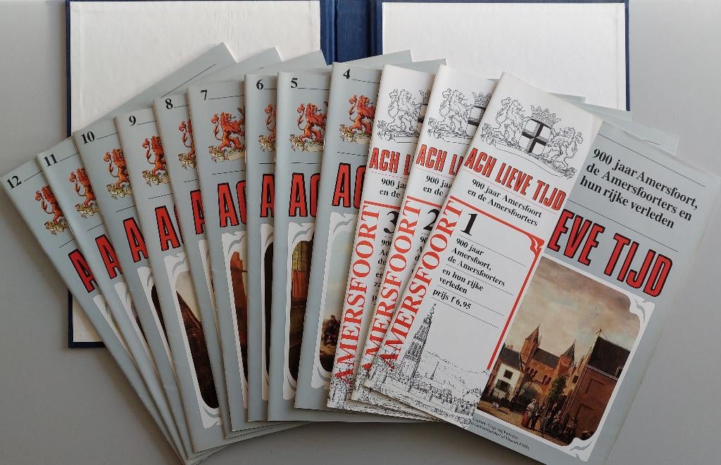 Ach lieve tijd ”900 jaar Amersfoort” e d Amersfoorters (los), 14e eeuw of eerder, Ophalen of Verzenden, Zo goed als nieuw, Meerdere auteurs