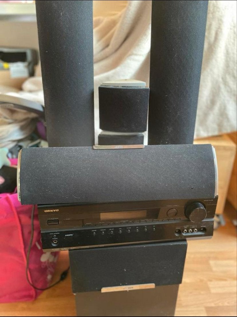 Onkyo TXSR307 AV Receiver, Audio, Tv en Foto, Versterkers en Receivers, Ophalen, Gebruikt, 60 tot 120 watt, Onkyo