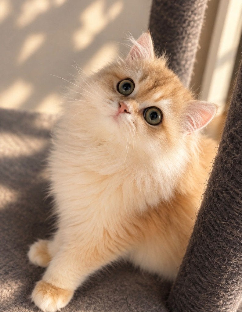 Britse langhaar kitten, Dieren en Toebehoren, Kater, 0 tot 2 jaar