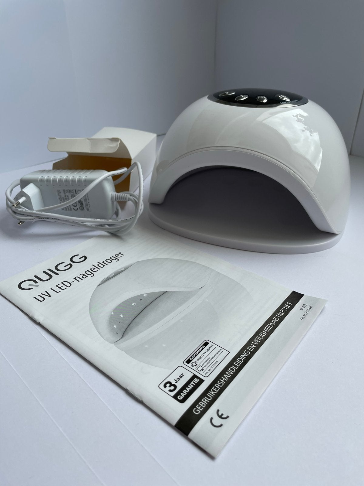 QUIGG UV LED Nageldroger - Nieuw in doos, Ophalen of Verzenden, Nieuw, Overige typen
