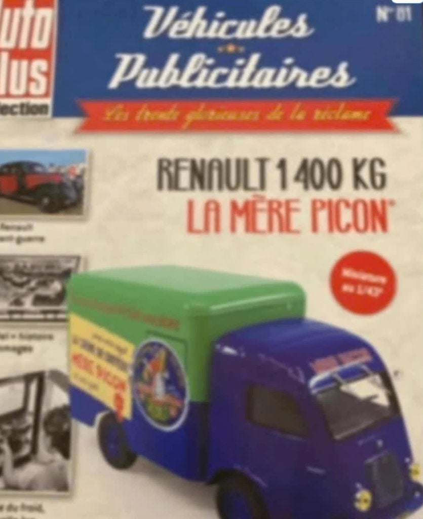 Renault 1400 KG Mere Picon serie reclamewagens Ixo1:43 nr.81, Verzenden, Nieuw, Bus of Vrachtwagen, Overige merken