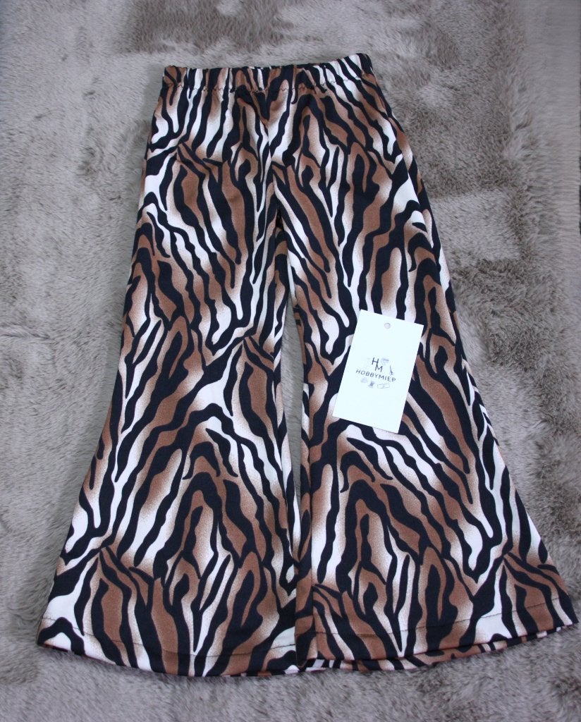 flarepants zebra, Broek, Meisje, Nieuw, Ophalen of Verzenden