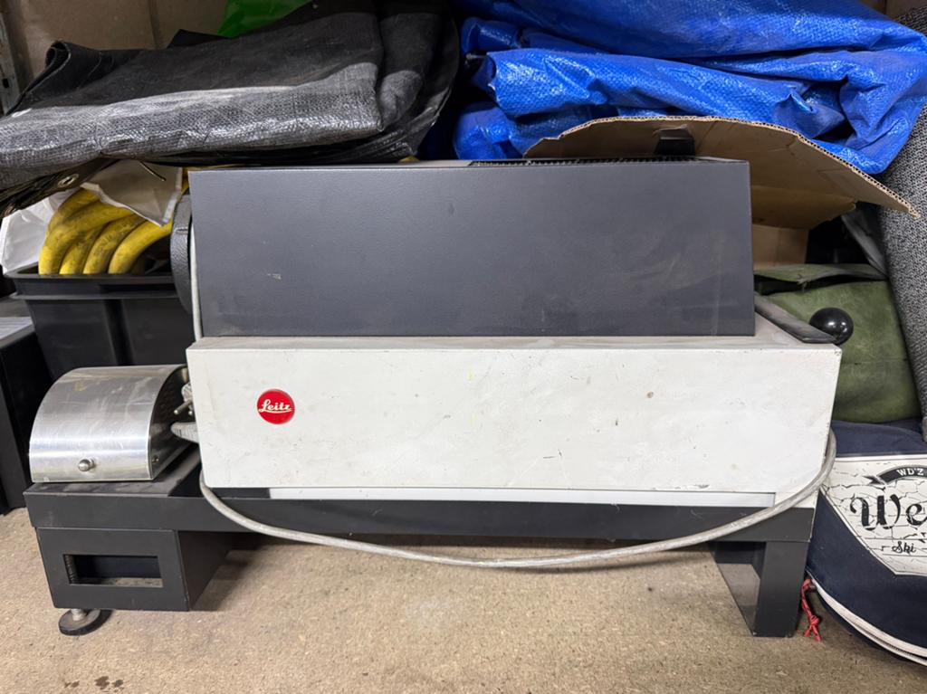 Leitz projector (oud model), Ophalen, Gebruikt