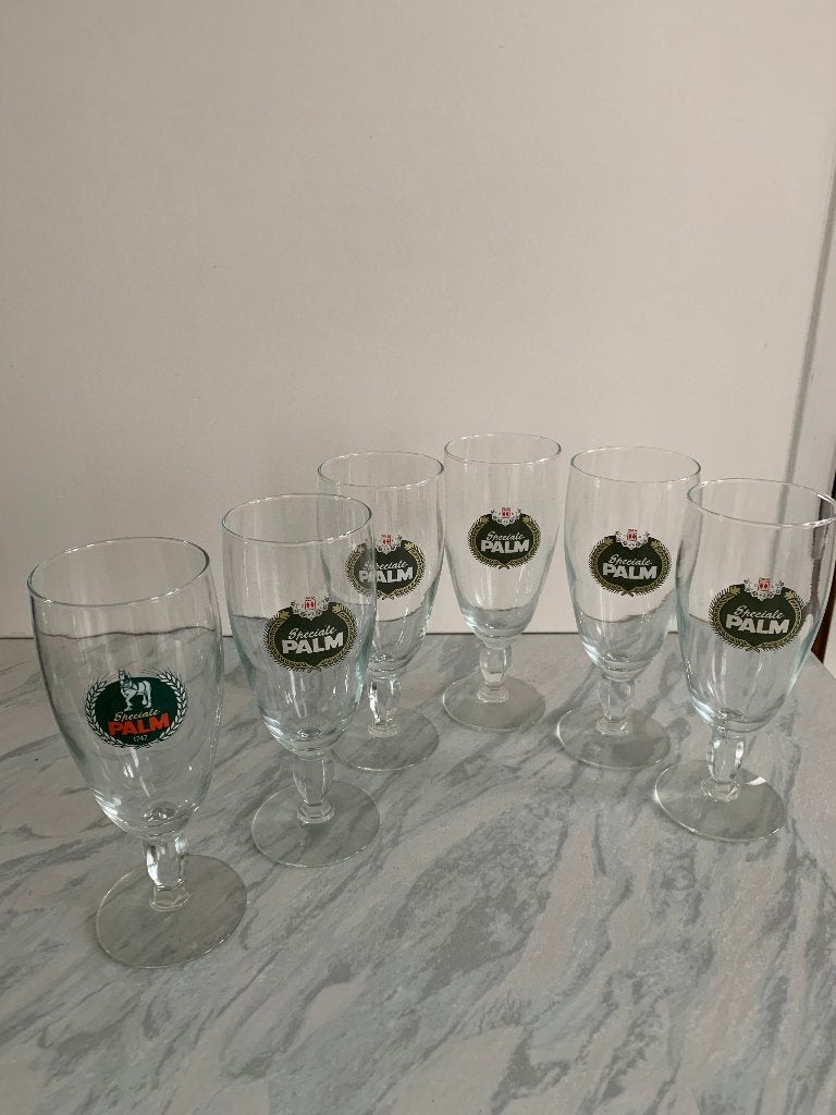 6x Palm Special 1747 Kelk Glazen - Nieuw, Verzamelen, Ophalen of Verzenden, Nieuw, Glas of Glazen, Palm