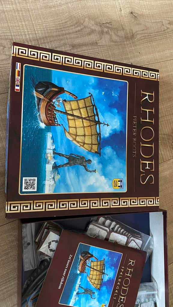 Rhodes bordspel, Ophalen of Verzenden, Zo goed als nieuw