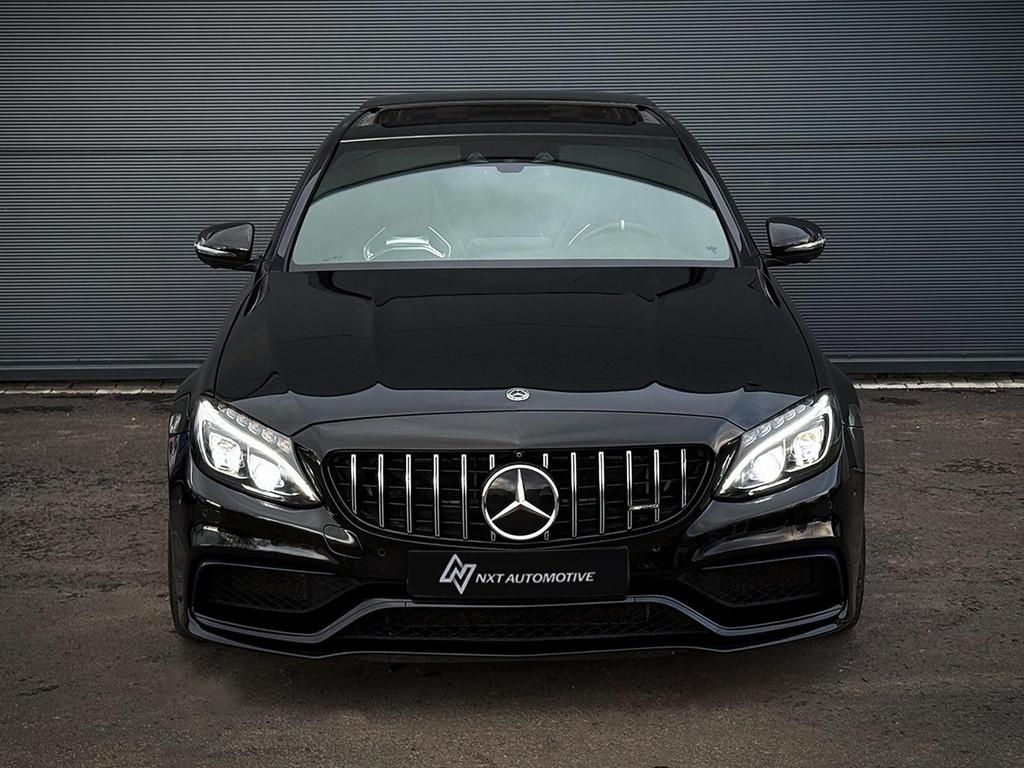 Mercedes-Benz C63 S AMG: Pano, Kuip, keramisch, HUD Dealer o, Automaat, Achterwielaandrijving, Gebruikt, 510 pk