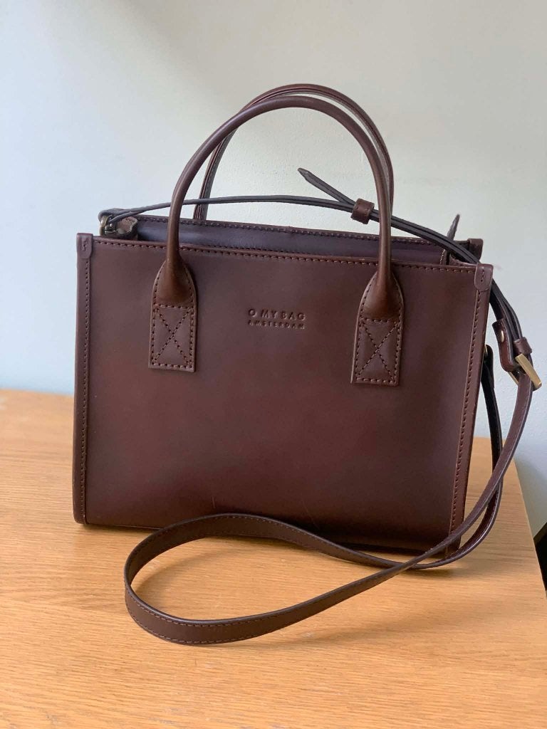 O my bag - Jackie midi (chocoladebruin), Sieraden, Tassen en Uiterlijk, Tassen | Damestassen, Ophalen of Verzenden, Zo goed als nieuw