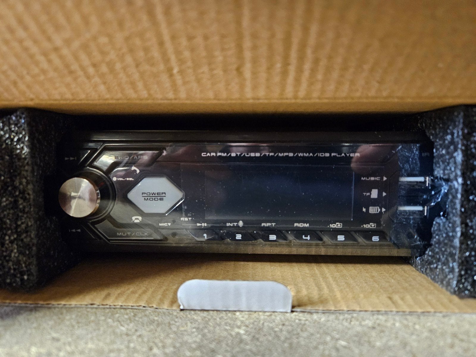 Achaté Autoradio MP3 Bluetooth USB AUX FM 50W x4 Nieuw, Ophalen, Nieuw