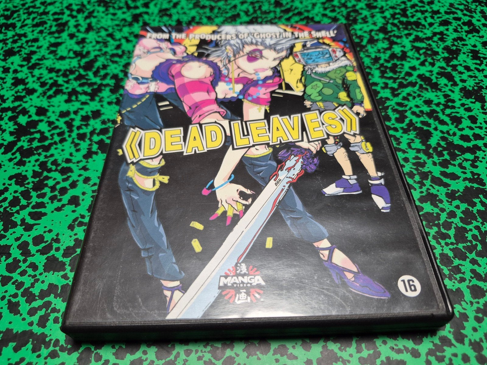 Dead Leaves DVD - Anime actiekomedie, Vanaf 16 jaar, Ophalen of Verzenden, Gebruikt, Engels