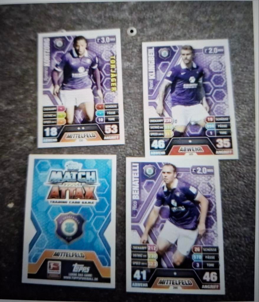 3 Kaartjes FC Erzgebirge AUE, Ophalen of Verzenden, Nieuw, Buitenlandse clubs, Poster, Plaatje of Sticker