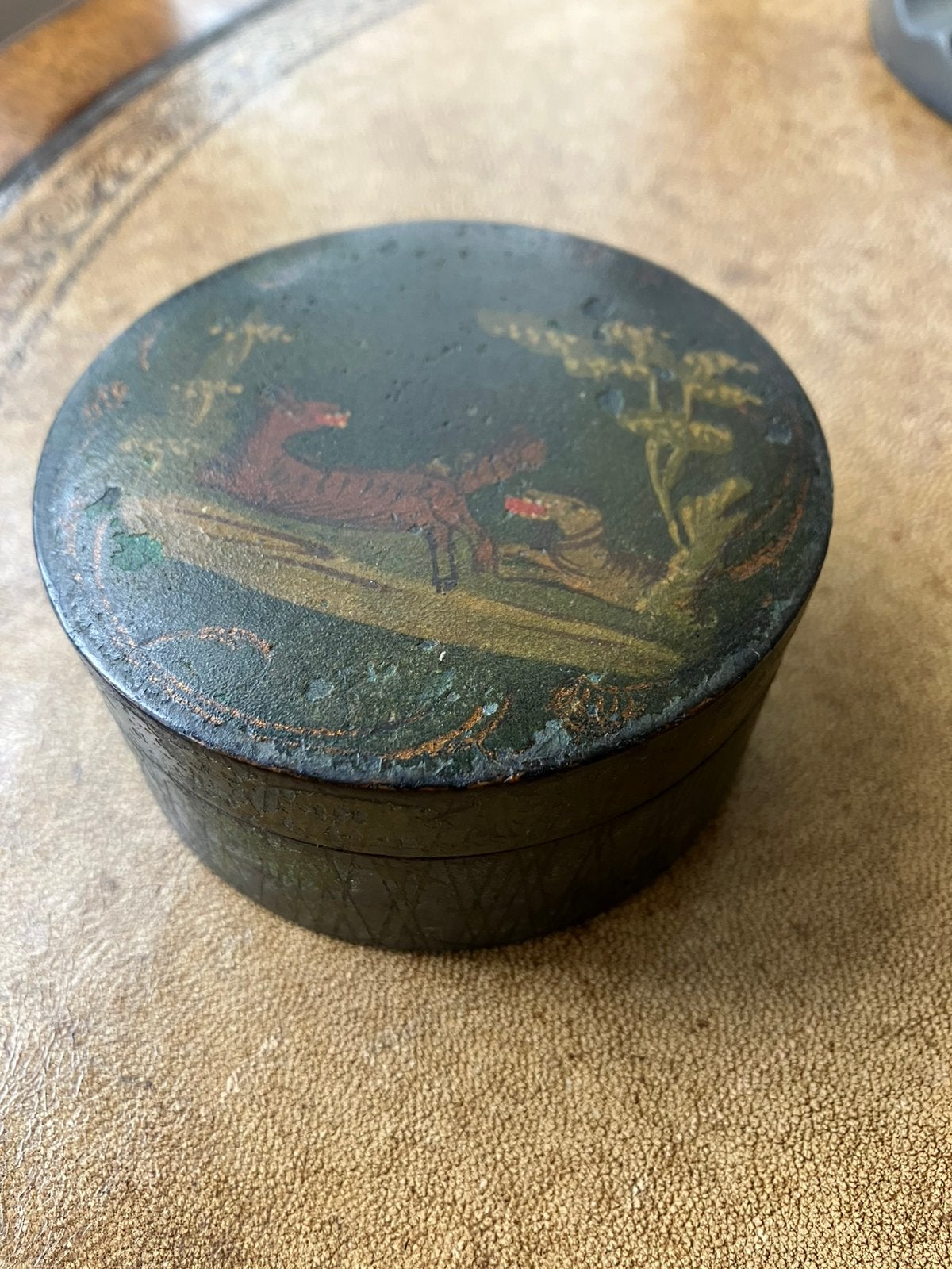 Vintage doos., Ophalen of Verzenden