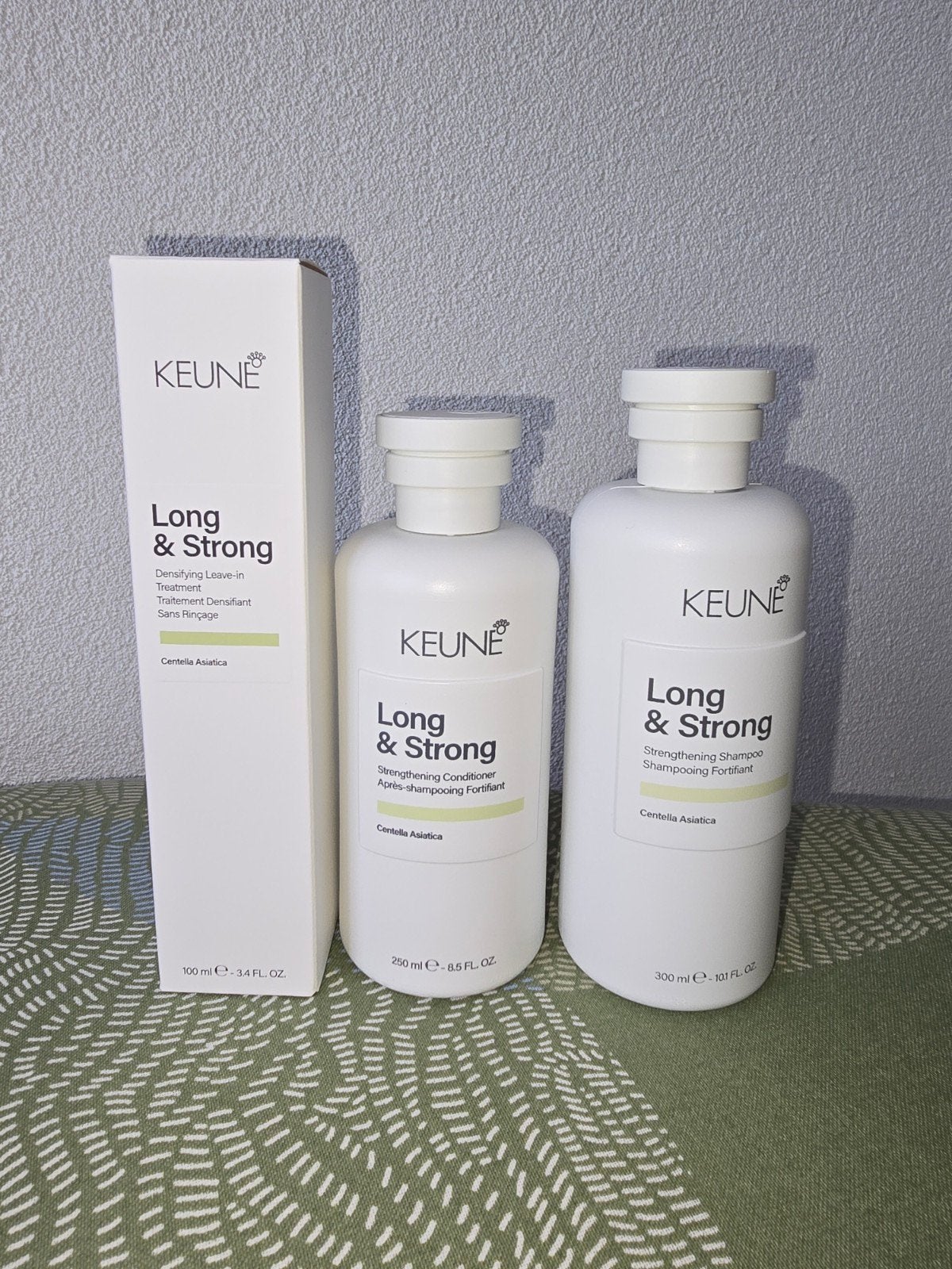 Keune Long & Strong Haarverzorgingsset (Nieuw), Ophalen of Verzenden, Nieuw, Shampoo of Conditioner