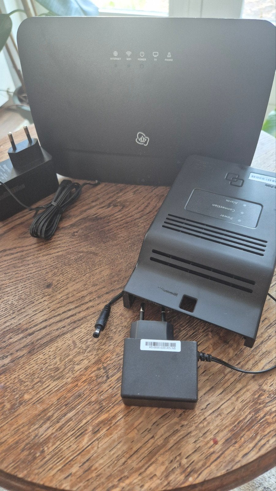 KPN Box 12 Router/Modem met Voeding, Ophalen of Verzenden, Gebruikt