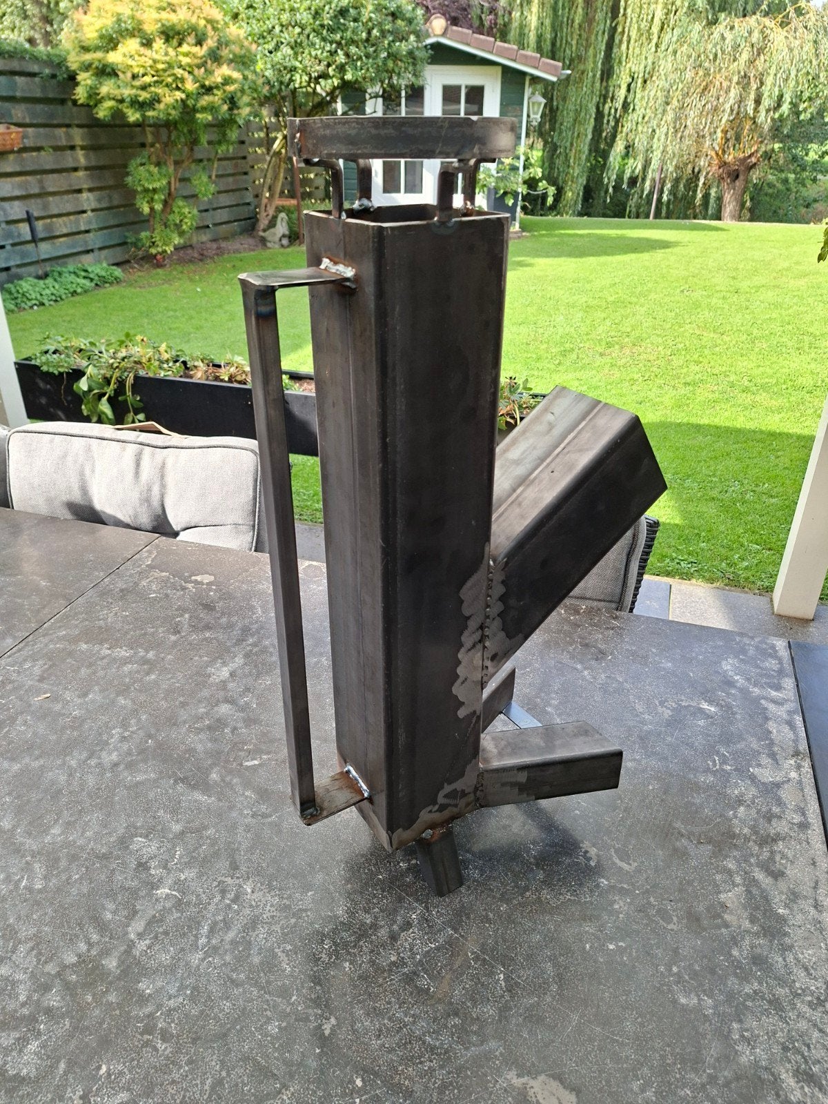 buitenkachel ROCKET stove, Tuin en Terras, Ophalen of Verzenden