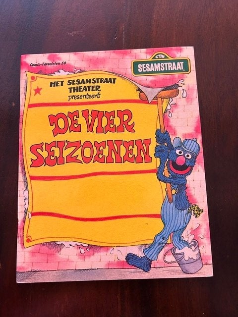 Sesamstraat  Boekjes, Boeken, Ophalen of Verzenden, Zo goed als nieuw, Fictie algemeen