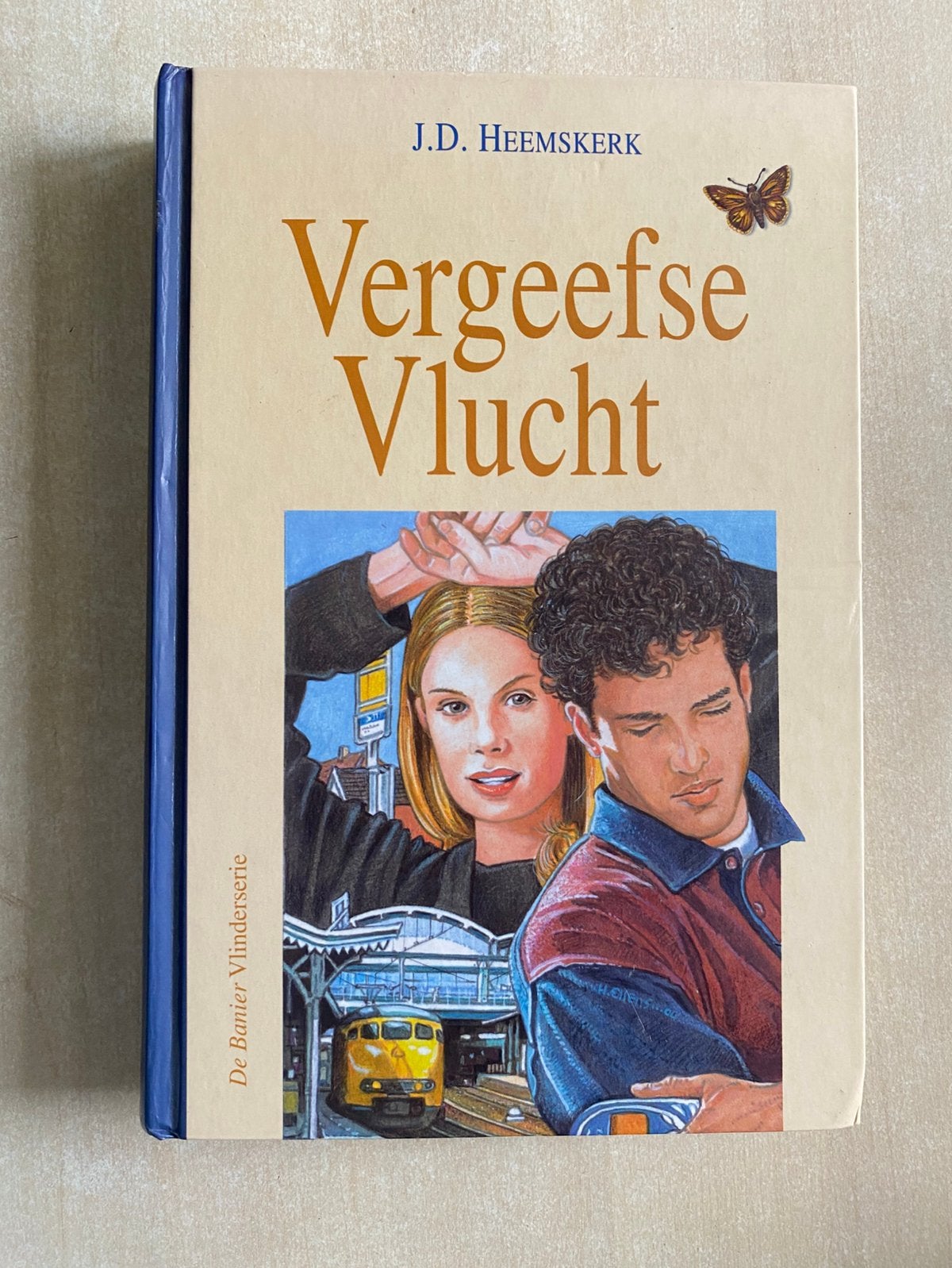 Vergeefse vlucht (J.D. Heemskerk), Boeken, Ophalen of Verzenden, Zo goed als nieuw