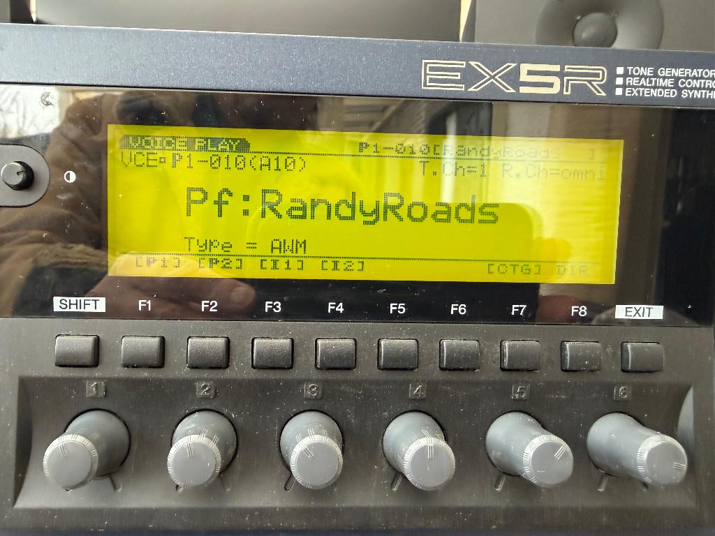 Yamaha EX5R synth sound module, Ophalen, Zo goed als nieuw, Audio
