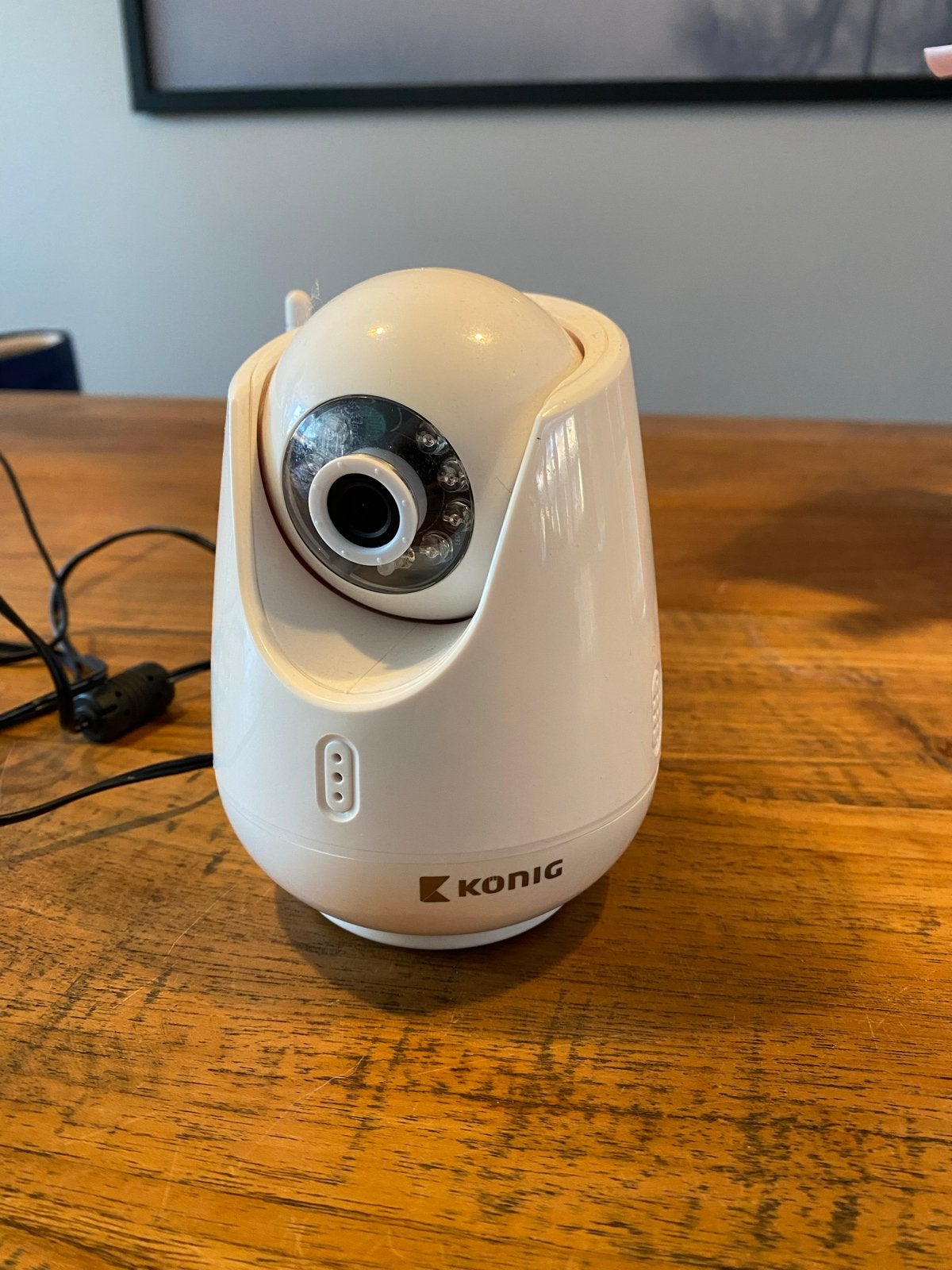 König Pan-Tilt IP P2P Camera SAS-IPCAM111W, Ophalen of Verzenden, Gebruikt, Binnencamera